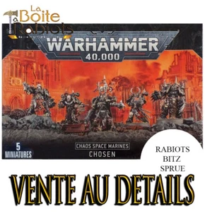 Warhammer 40000 Chaos Spazio Marines Chosen Vendita Al Dettagli Bitz Materozze - Foto 1 di 13