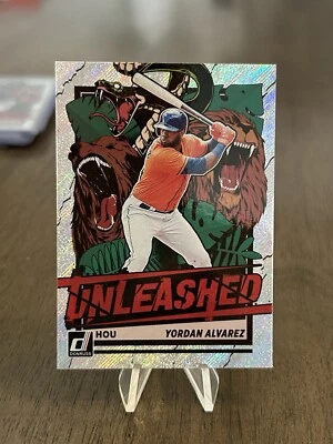 2021 Panini Donruss - Unleashed Rapture #UNL1 Yordan Alvarez - Image 1 of 3