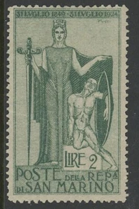 SAN MARINO, COMO NUEVO, #84-88, OG LH, CS/5, (1) MOSTRADO, BONITO CENTRADO - Imagen 1 de 1