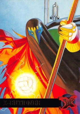 X-CUTIONER / '95 1995 Fleer Ultra X-Men BASE Card #53 - Art by Lou Harrison - Image 1 of 2