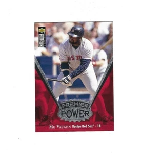 1997 Collector's Choice Premier Power #PP8 Mo Vaughn BOSTON RED SOX - Picture 1 of 1