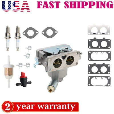 Carburetor Carb For Briggs & Stratton 595759 V-Twin Lawn Mower Engines 21-25HP - Image 1 of 4