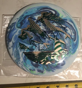 Custom Dyed Kastaplast KAXE K1 172g Whale Green FOIL Blue Aqua FREE SHIPPING - Picture 1 of 12