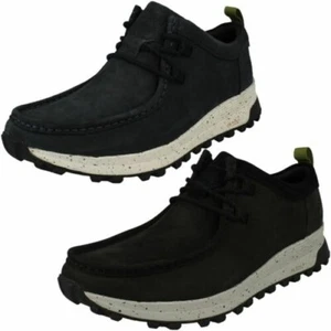 Mens Clarks Casual Moccasin Detailed All Terrain Leisure Shoes ATL Trek Wally - Picture 1 of 19