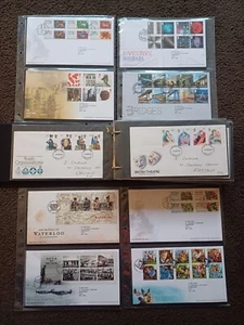 Royal Mail 1. Ersttagsbrief Album, 1982 bis 86 meist + andere, 60 Briefe gesamt - Bild 1 von 3
