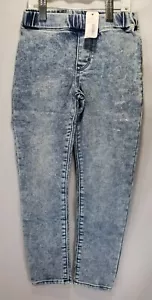 Jeans Jegging Gymboree Ragazze Lavaggio Acido Leggero Elasticizzato Vita NUOVO NUOVO CON ETICHETTE 8897 - Foto 1 di 2