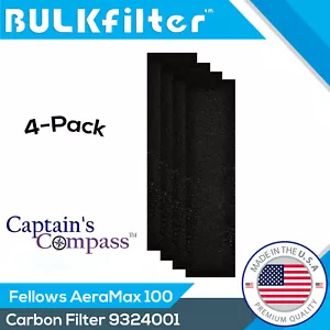 Fellowes AeraMax 100 Premium Carbon Filter (4) Pack by Captains Compass - Picture 1 of 4