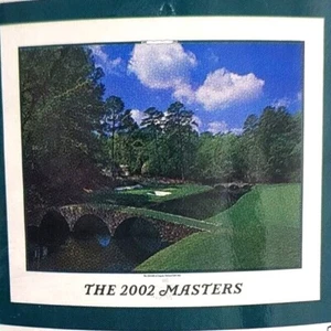 2002 Masters The 12th Hole 30x25 Commemorative Poster / Great Condition / jd1490 - Picture 1 of 2