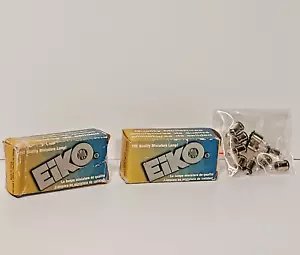 Lot of 2: Eiko Miniature Lamps, Bulbs, 387, 10 piece boxes, Incandescent - Picture 1 of 11