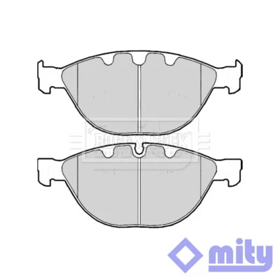 Fits BMW 5 Series 2004-2010 6 Series 2005-2010 Brake Pads Set Front Mity - Image 1 of 4