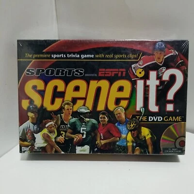 Scene It DVD Game Sports ESPN Edition Board Game 2005 Collectible Sealed - Image 1 of 4