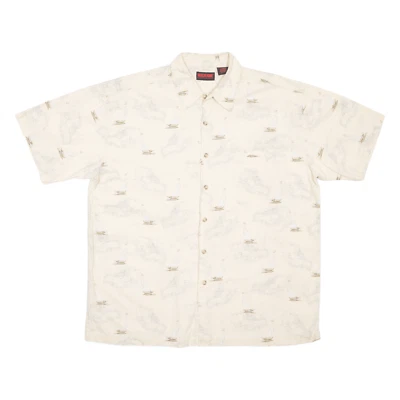 WOLVERINE BOOTS AND GEAR Camisa Hombre Beige Patrón Loco XL Foto 1 de 4