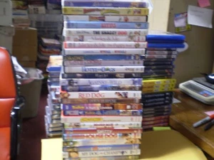 (30) Dog Lovers DVD Lot: (5) Disney Lady & Tramp (2) Marley & Me  Hachi  Red Dog - Picture 1 of 3