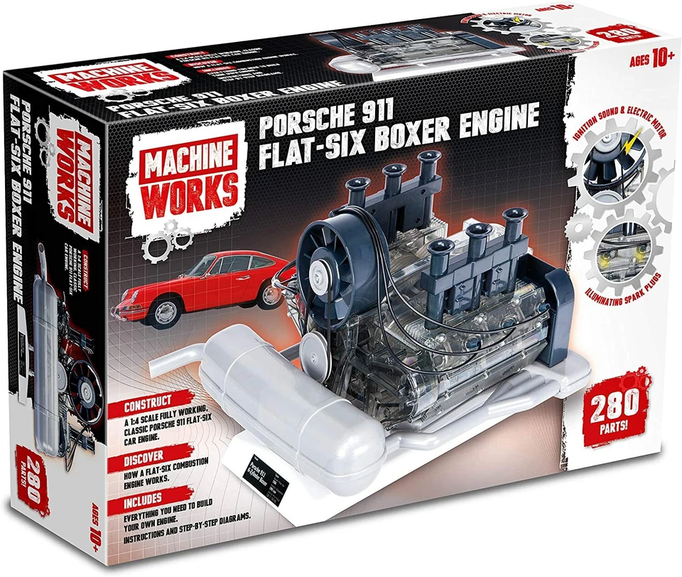 MACHINE WORKS HAYNES PORSCHE 911 FLAT SIX BOXER ENGINE 1/4 SCALE - Immagine 1 di 3