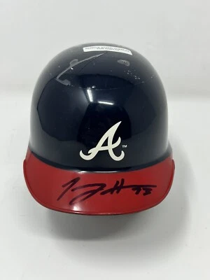 Tommy Hanson Signed Micro Mini Batting Helmet - Atlanta Braves - Image 1 of 4