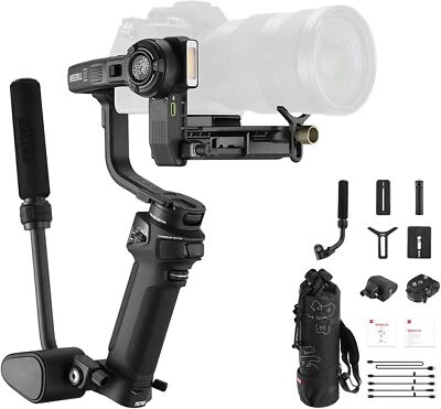Zhiyun Weebill 3S Combo Estabilizador Cardán de 3 Ejes Actualización Luz de Relleno Incorporada Foto 1 de 4