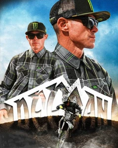 Dixxon Flanell BRIAN DEEGAN GHOST RIDE FLANNEL. Herren Medium - Neu In Tasche Mit Etikett - Bild 1 von 10