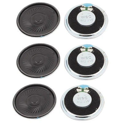Altavoz Mini Imán Interno 6 Piezas 2W 40mm Diámetro 8 Ohmios Foto 1 de 2