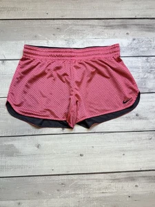Nike Damen DRI-Fit Mesh Sportshorts Größe S (4-6) Hot Pink & Schwarz NEU! - Bild 1 von 18