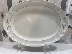 Pfaltzgraff Remembrance Pattern Large Oval Serving Platter 14.5" FREE SHIP - Picture 1 of 6