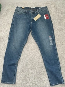Levis 512 Jeans Damen 20 W M Blau Perfekt Schlankmacher Super Skinny Stretch Neu mit Etikett - Bild 1 von 6