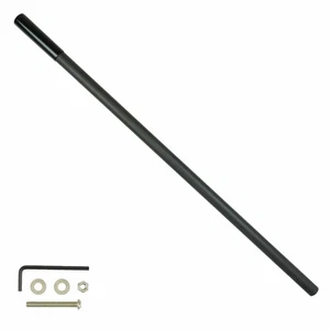 Anderson Neptune Carbon Fiber Handle for Motley Beach Sand Scoop – 0605S Black - Picture 1 of 2