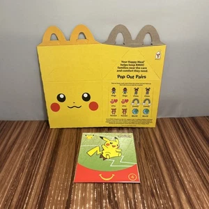 Cartas Pokemon/Juguetes McDonald's/Paquete de juguetes #4 paquetes sin abrir 2021 - Imagen 1 de 8