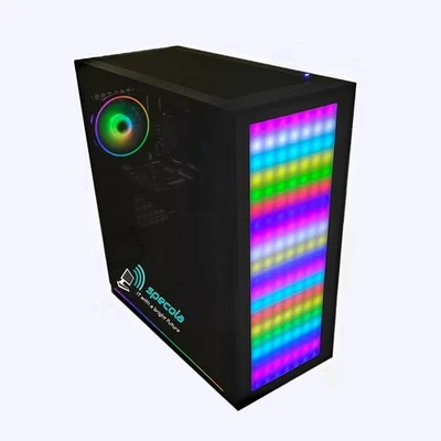 Clearance Gaming PC i7 7700 16Gb Ram 512 GB SSD 2 TB HDD GTX 1070 Win 11 Wifi BT - Image 1 of 4