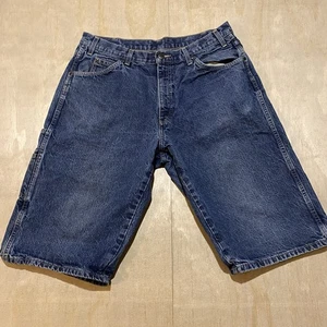 Dickies Herren 34,5 x10 Denim Carpenter Utility Jeansshorts Medium Wash blau - Bild 1 von 6