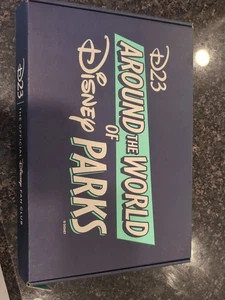 Disney D23 Gold Member Gift 7 EXCLUSIVE pins “Around the World Disney Parks” NIB - Picture 1 of 11