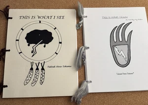 Signed “This Is What I See -This Is What I Know” by Tuktak Oteio Tohama Pristine - Picture 1 of 5