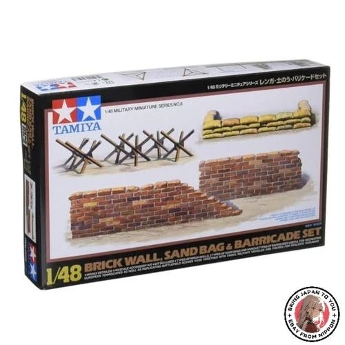NUOVO set diorama Tamiya 300032508 WWII pareti e sacchetti di sabbia 1:48 - Immagine 1 di 1