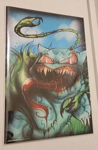 FAME SATOSHI TAJIRI TERRIFICON VENOMIZED BULBASAUR GORKEM DEMIR LTD 26/100 W/COA - Picture 1 of 2