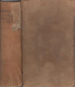 Buch: Vocabvlarivm Graecvm in Novi Foederis Liberos. Kypke, G. D., 1795, Hartung - Bild 1 von 2