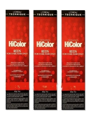 (3 PAQUETES) Loreal Excellence HiColor HiLights para cabello oscuro 1,2 oz Foto 1 de 3