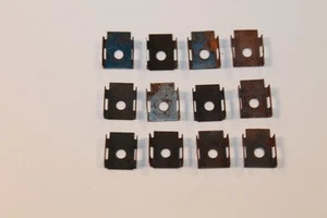*** Athearn Blue Box Locomotive Parts *** 12-Locomotive Metal Draft Clips #90602 - Picture 1 of 1