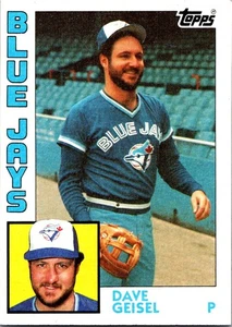 1984 Topps #256 Dave Geisel - Foto 1 di 2