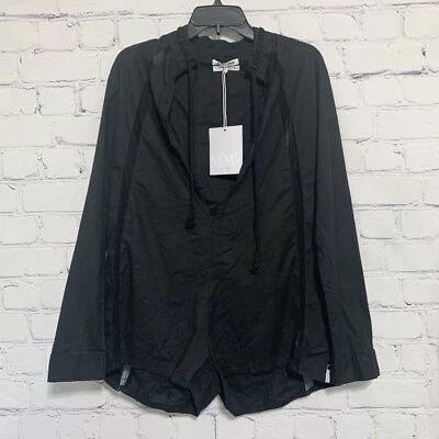 Mono para mujer One x One Teaspoon XS negro polvoriento carretera manga larga cuello en V nuevo Foto 1 de 3