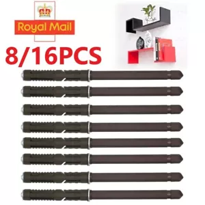More details for 16 pcs heavy duty long concealed invisible hidden floating shelf support bracket