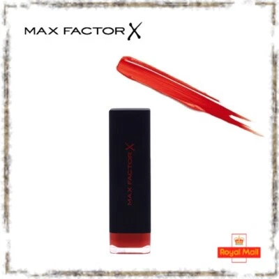 Max Factor Velvet Mattes Lipstick 30 Desire Red Lip Stick Beauty Make Up New - Image 1 of 4