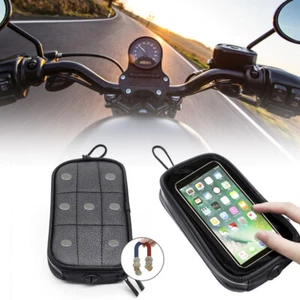 Bolsa de tanque de combustible magnético para motocicleta bolsa transparente para teléfono móvil - Imagen 1 de 7