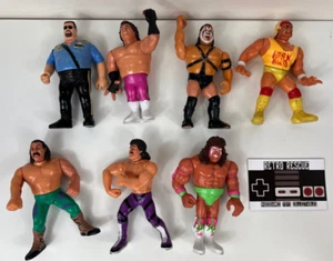 WWF Hasbro Figure Bundle Series 1 Demolition Smash Hulk Hogan Ultimate Vintage - Picture 1 of 17