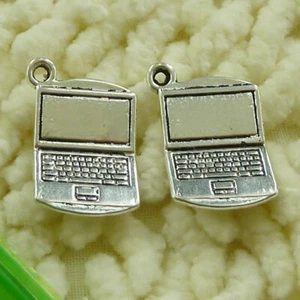 111 Pcs Tibetan Silver Computer Charms Pendant 22X14MM S3435 DIY Jewelry Making - Picture 1 of 6
