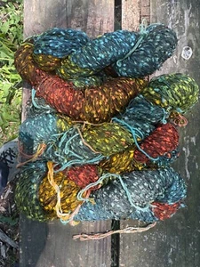 Blue Heron Yarns "Spring Leaf" confetti yarn  4/pk hand painted yarn - Picture 1 of 1