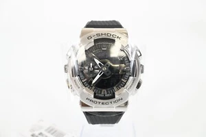 Casio G-SHOCK GM-110-1AJF Chronograph Analog-Digital Men's Watch Silver/Black - Picture 1 of 12