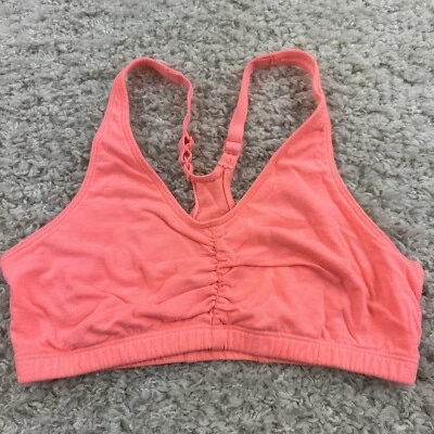 Fruit Of The Loom Youth Girls Size 36 Training Bra Neon Pink Cotton Blend - Image 1 of 4