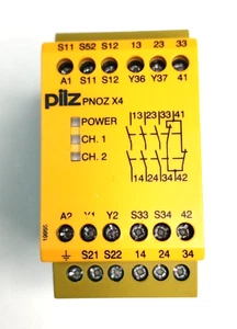 PILZ PNOZ X4 230VAC 3n/o 1n/c 774738 New Safety Relay - Picture 1 of 4