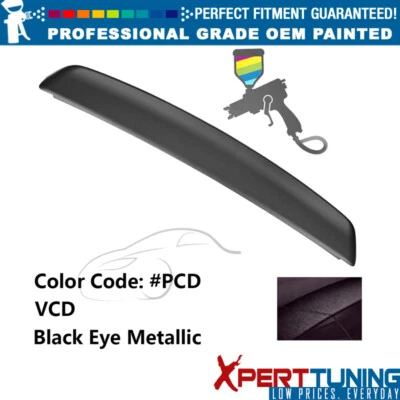 Fits 08-23 Dodge Challenger Trunk Spoiler ABS Painted #PCD Black Eye Metallic Foto 1 de 4
