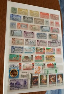 Colonias británicas Caribe: Bahamas, Montserrat, Trinidad y Tobago colección. - Imagen 1 de 2