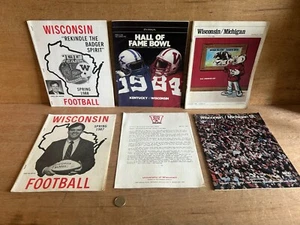 Wisconsin Michigan 1978 Football Program 1977 UW MSU Hall Of Fame Bowl 80s Mags - Picture 1 of 24